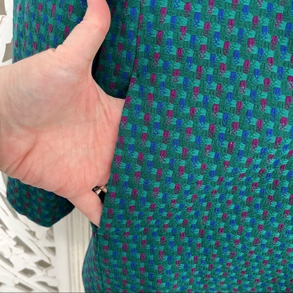 Miss Pendelton Vintage Green Wool Suit Set - Picture 5 of 8